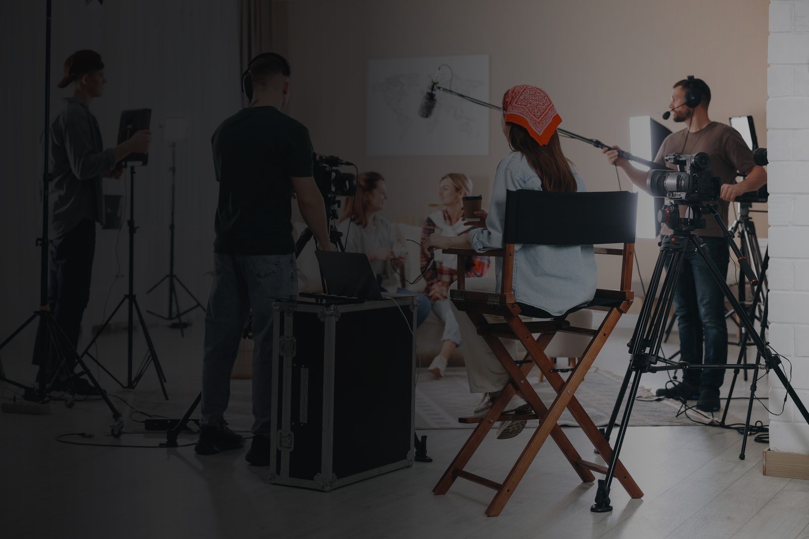 Set de rodaje y producción audiovisual de QuéPubli